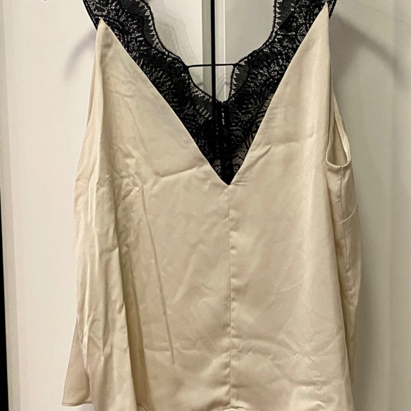 Stunning Ivory Women’s Plus size Lace Trim Satin Cami, brand new condition. - Picture 3 of 11